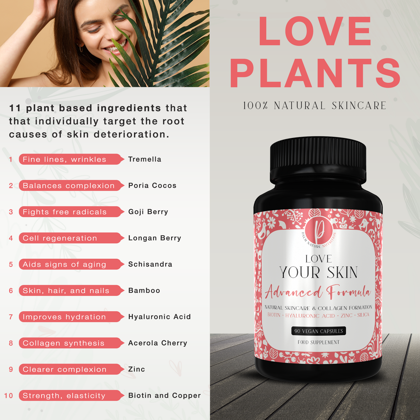 Supplément Love Your Skin Beauty