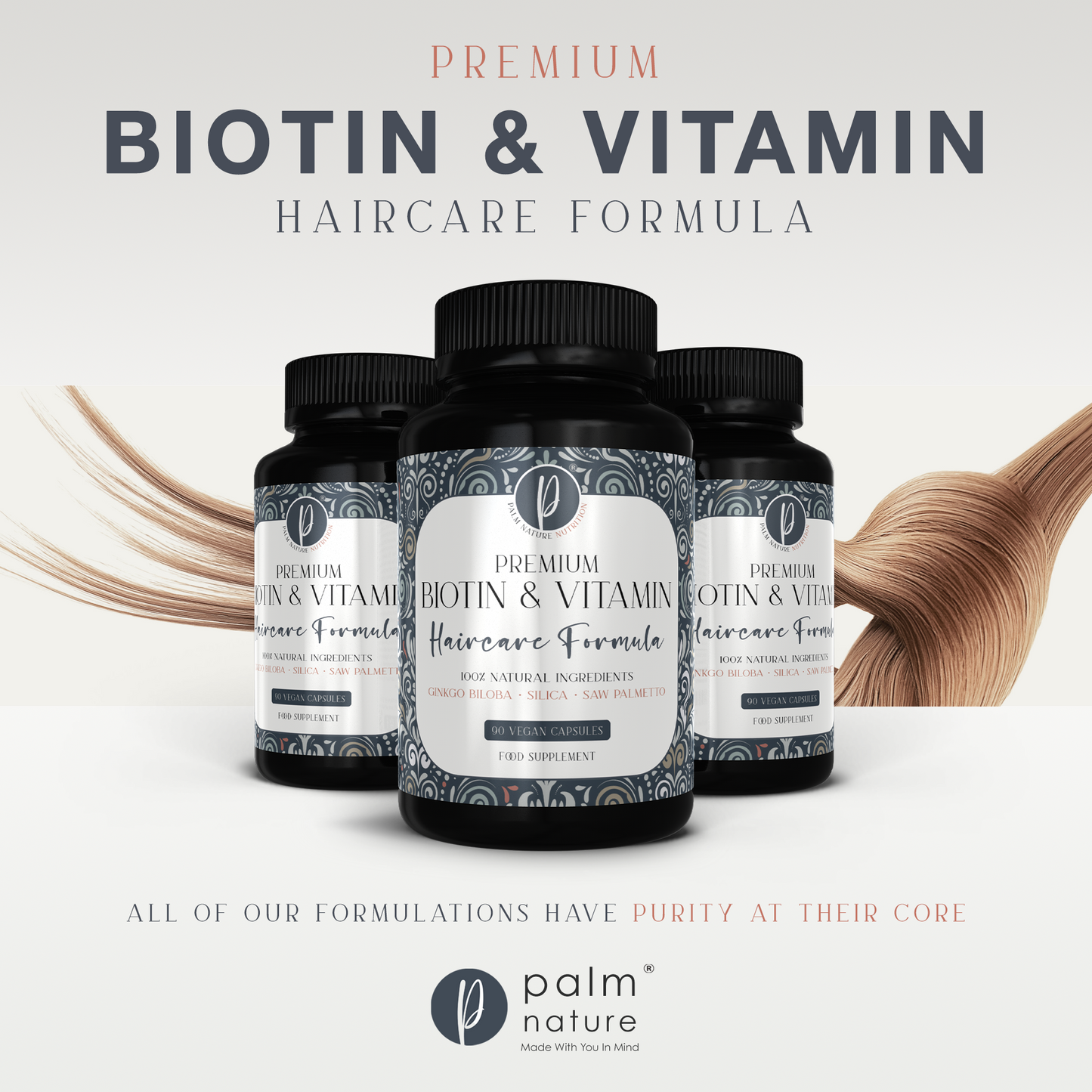 Premium Biotin & Vitamin Haircare Formula