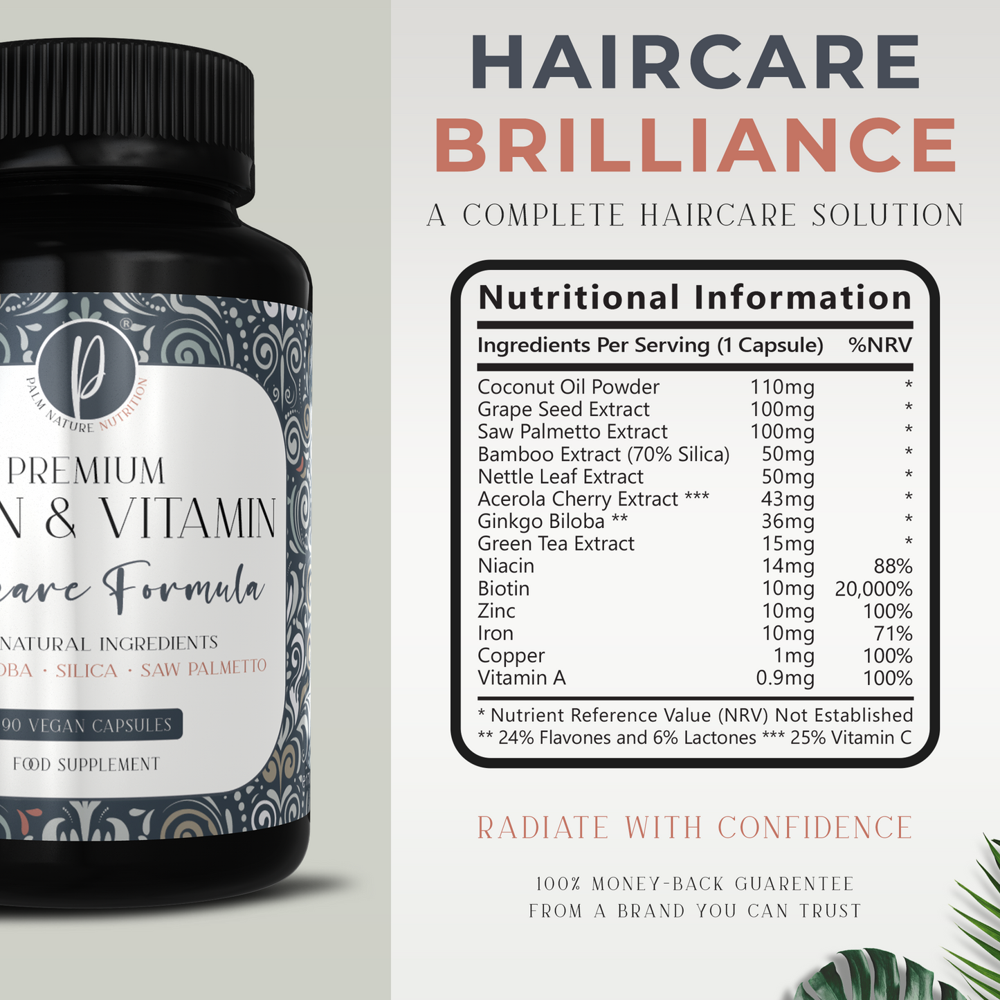 Premium Biotin & Vitamin Haircare Formula