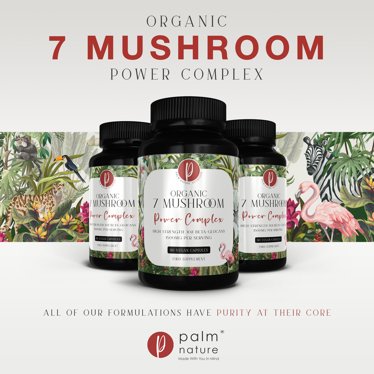 Organic 7 Mushroom Power Komplex